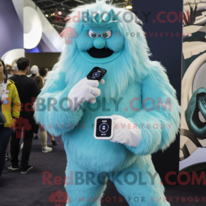 Mascot character of a...