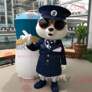 Mascottefiguur van een...