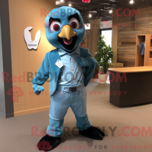 Personnage mascotte d un...