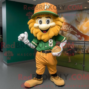 Mascottefiguur van een...