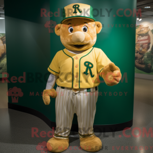 Mascot character of a Gold...