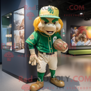 Mascot character of a Gold...