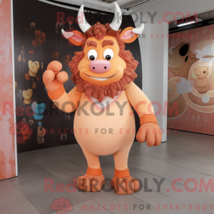 Mascot karakter van een...