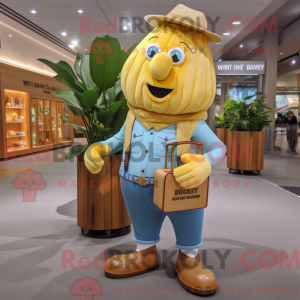 Mascottekarakter van een...