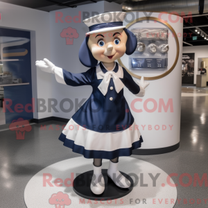O personagem do Navy Plate...