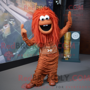 Personnage mascotte d un...