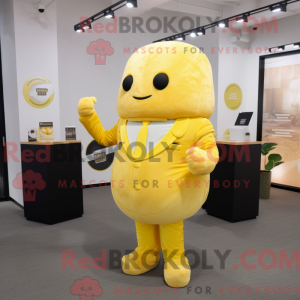 Mascot character of a Lemon...