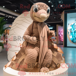 Mascottefiguur van een...