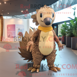 Mascottefiguur van een...