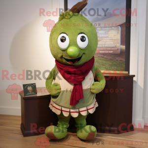 Personnage mascotte d Olive...
