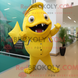 Mascot character of a...