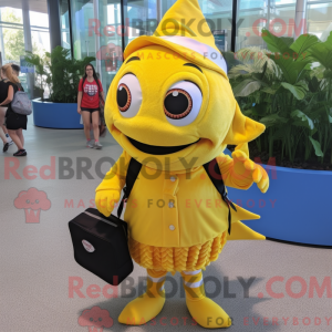 Mascot character of a...