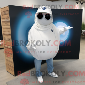 Mascot character of a White...