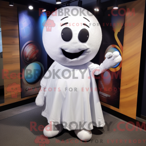Mascot character of a White...