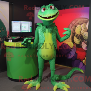Mascottekarakter van een...