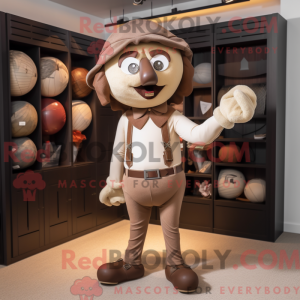 Mascot karakter van een...