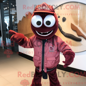 Mascot character of a...