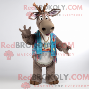 Mascottekarakter van een...