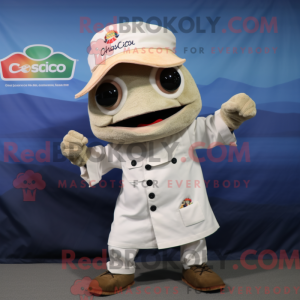 Mascottefiguur van een...