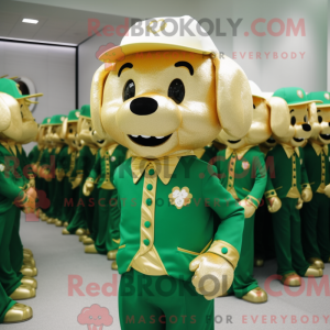 Mascot character of a Gold...