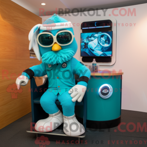Mascot karakter van een...
