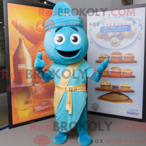 Personnage mascotte d un...