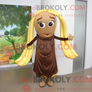 Mascottefiguur van een...
