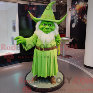 Mascottefiguur van een...