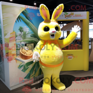 Mascottefiguur van een...