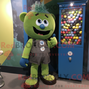 Mascot character of a Olive...