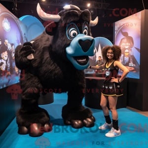 Mascot character of a Black...