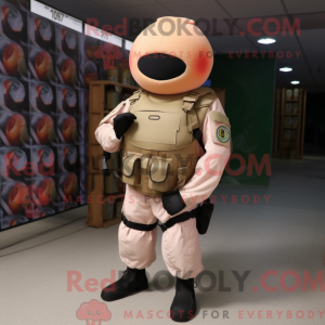Mascottekarakter van een...