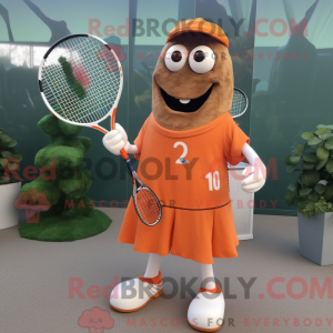 Mascot character of a Rust...