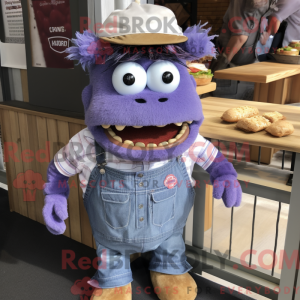 Mascottefiguur van een...