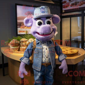 Mascottefiguur van een...