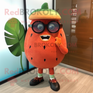 Rust Melon mascotte kostuum...