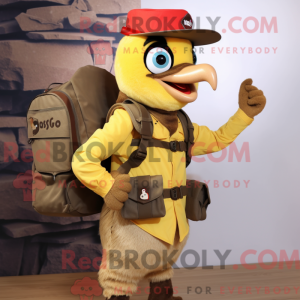 Mascot character of a Gold...