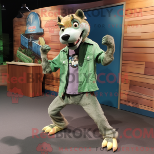 Mascottekarakter van een...