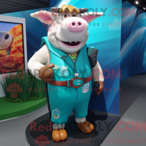 Mascot character of a...