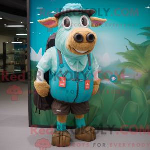 Personnage mascotte d un...