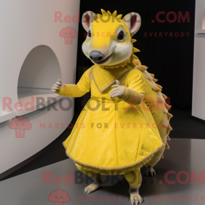 Mascottekarakter van een...