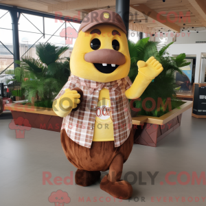 Personnage mascotte d une...