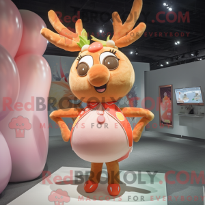Mascottefiguur van een...