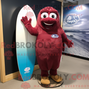 Mascot character of a...