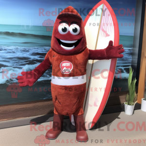 Mascot character of a...