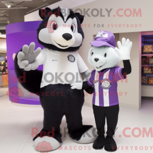 Mascot karakter van een...