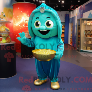 Mascot karakter van een...