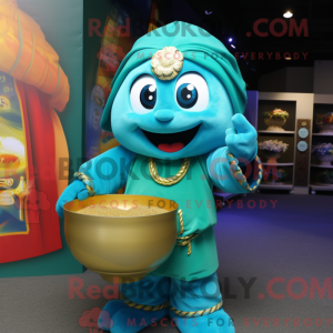 Mascot karakter van een...