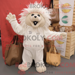 Mascot character of a Cream...