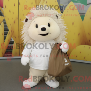 Mascot character of a Cream...